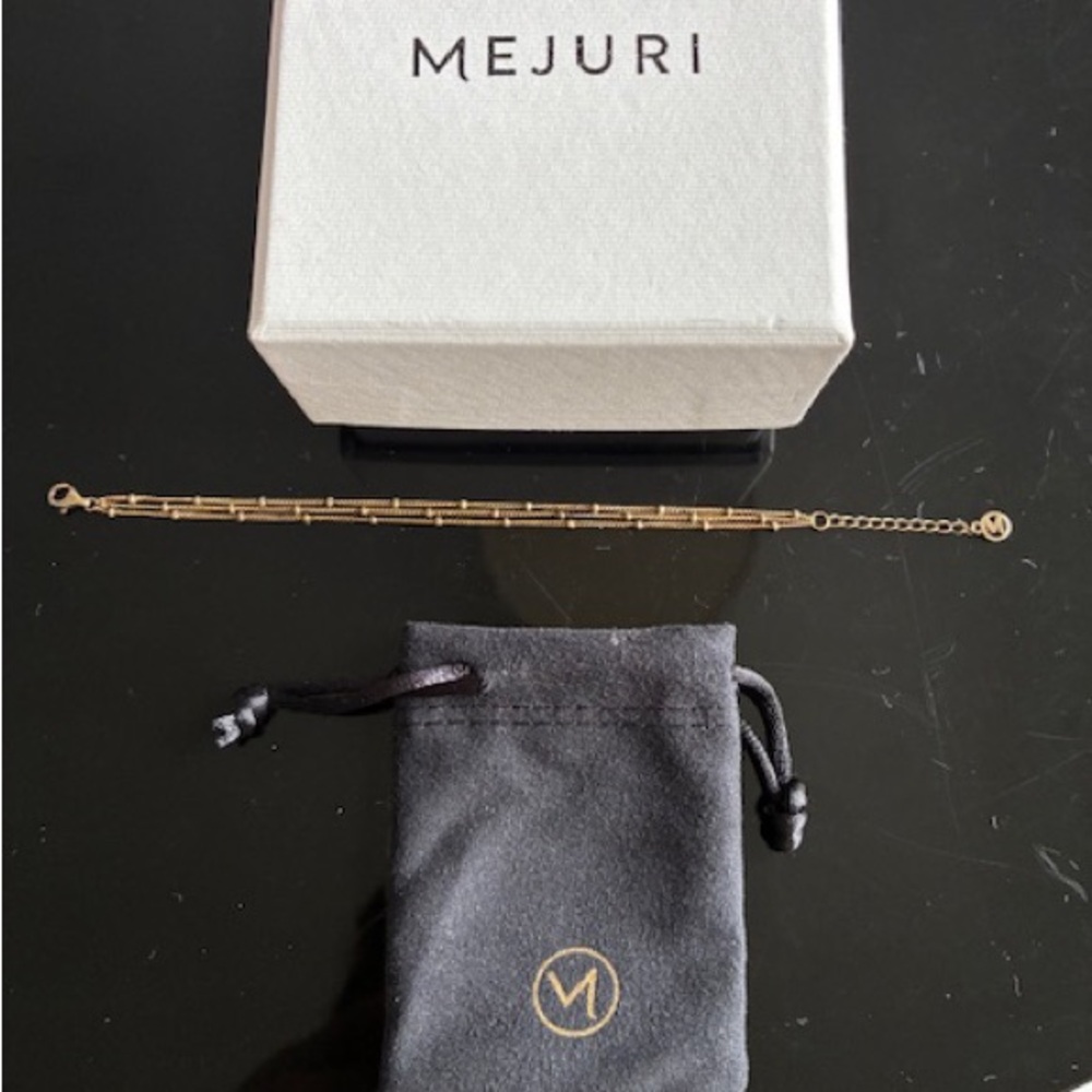 Mejuri Gold vermeil. Chain Bracelet
